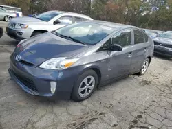 Toyota Prius salvage cars for sale: 2012 Toyota Prius