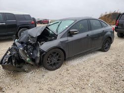 Salvage cars for sale at Taylor, TX auction: 2016 Ford Focus SE