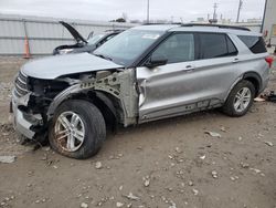 Ford Explorer salvage cars for sale: 2021 Ford Explorer XLT