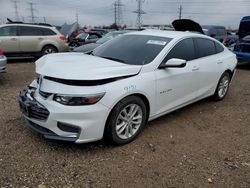 Salvage cars for sale at Elgin, IL auction: 2018 Chevrolet Malibu LT