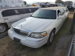 Vehiculos salvage en venta de Copart Martinez, CA: 2007 Lincoln Town Car Executive