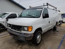 Salvage cars for sale at Pekin, IL auction: 2005 Ford Econoline E250 Van