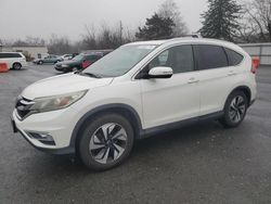 Vehiculos salvage en venta de Copart Grantville, PA: 2016 Honda CR-V Touring