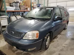 Salvage cars for sale at Columbia, MO auction: 2006 Ford Freestar SEL