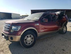 Salvage cars for sale from Copart San Antonio, TX: 2014 Ford F150 Supercrew