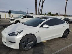 Salvage cars for sale at Van Nuys, CA auction: 2020 Tesla Model 3