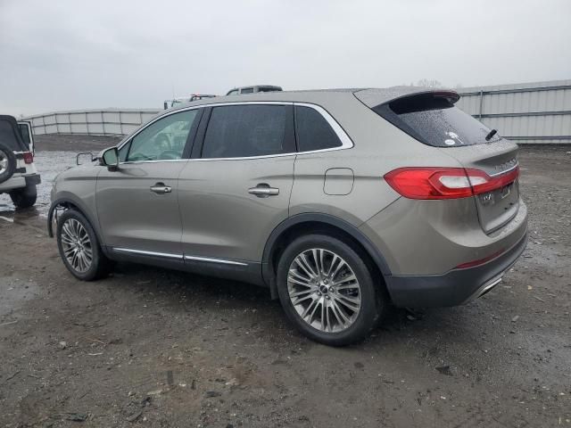 2017 Lincoln MKX Reserve