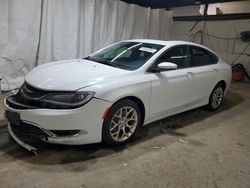 Chrysler Vehiculos salvage en venta: 2015 Chrysler 200 C