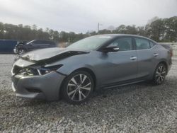 Salvage cars for sale from Copart Ellenwood, GA: 2016 Nissan Maxima 3.5S