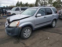 Honda salvage cars for sale: 2005 Honda CR-V EX