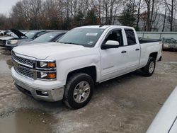 Salvage cars for sale at North Billerica, MA auction: 2015 Chevrolet Silverado K1500 LT