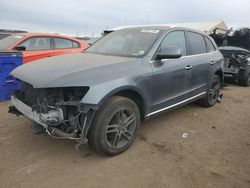 Salvage cars for sale at Brighton, CO auction: 2015 Audi Q5 Premium Plus