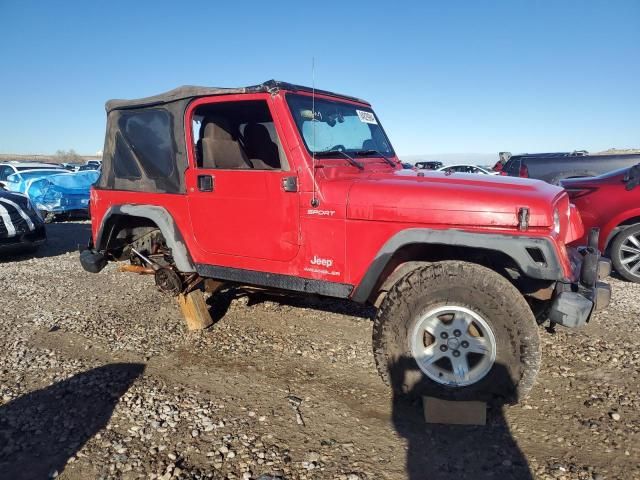 2005 Jeep Wrangler / TJ Sport