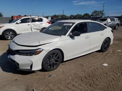 Salvage cars for sale at Homestead, FL auction: 2025 Honda Civic Sport