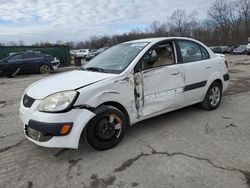 Salvage cars for sale from Copart Ellwood City, PA: 2008 KIA Rio Base