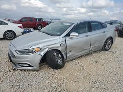 Salvage cars for sale at auction: 2018 Ford Fusion TITANIUM/PLATINUM Phev