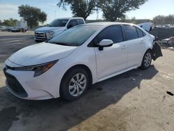 Salvage cars for sale at Orlando, FL auction: 2022 Toyota Corolla LE