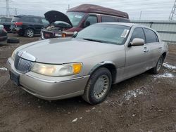 Salvage cars for sale at Elgin, IL auction: 2001 Lincoln Town Car Executive