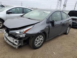 Salvage cars for sale at Elgin, IL auction: 2022 Toyota Prius Night Shade