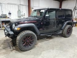 Salvage cars for sale at Billings, MT auction: 2021 Jeep Wrangler Unlimited Rubicon