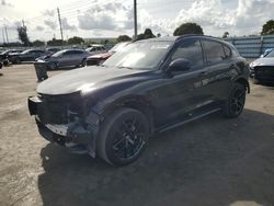 Salvage cars for sale at Miami, FL auction: 2021 Alfa Romeo Stelvio Sport