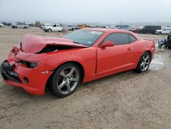 Salvage cars for sale at Houston, TX auction: 2014 Chevrolet Camaro LT