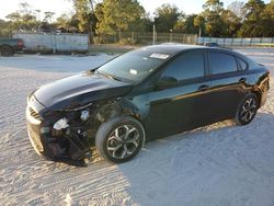 Salvage cars for sale at Fort Pierce, FL auction: 2021 KIA Forte FE