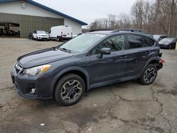 Salvage cars for sale from Copart East Granby, CT: 2017 Subaru Crosstrek Limited