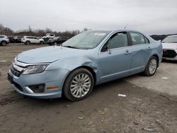 Salvage cars for sale at Duryea, PA auction: 2011 Ford Fusion Hybrid