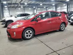 Salvage cars for sale at Ham Lake, MN auction: 2013 Toyota Prius