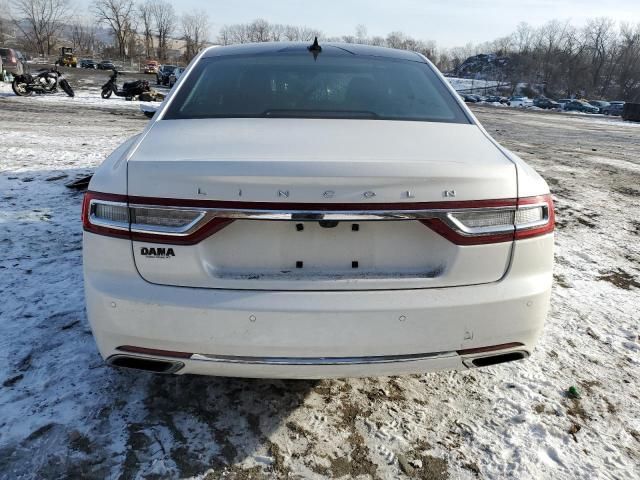 2018 Lincoln Continental Reserve