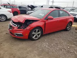 Salvage cars for sale at Elgin, IL auction: 2015 Chevrolet Cruze LT