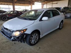 Salvage cars for sale at American Canyon, CA auction: 2010 Toyota Corolla Base