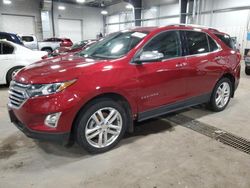 Salvage cars for sale at Ham Lake, MN auction: 2020 Chevrolet Equinox Premier