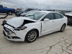 Vehiculos salvage en venta de Copart Indianapolis, IN: 2017 Ford Fusion SE Hybrid