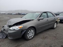 Toyota salvage cars for sale: 2002 Toyota Camry LE