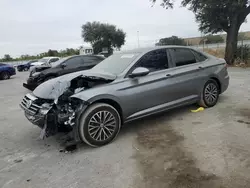 Salvage cars for sale at Orlando, FL auction: 2019 Volkswagen Jetta S