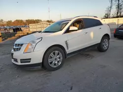 Salvage cars for sale at Dunn, NC auction: 2012 Cadillac SRX Luxury Collection