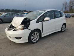 Salvage cars for sale at Dunn, NC auction: 2010 Honda FIT Sport