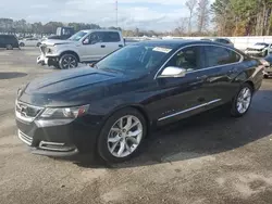 Chevrolet salvage cars for sale: 2016 Chevrolet Impala LTZ