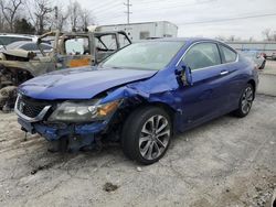 Salvage cars for sale at Bridgeton, MO auction: 2015 Honda Accord EXL