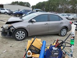 2015 Toyota Corolla L en venta en Seaford, DE