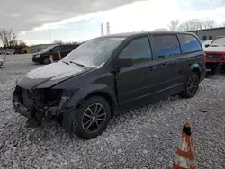 Salvage cars for sale at Barberton, OH auction: 2015 Dodge Grand Caravan SXT