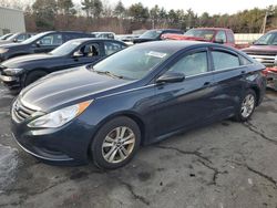 Salvage cars for sale at Exeter, RI auction: 2014 Hyundai Sonata GLS