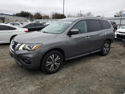 Nissan salvage cars for sale: 2017 Nissan Pathfinder S