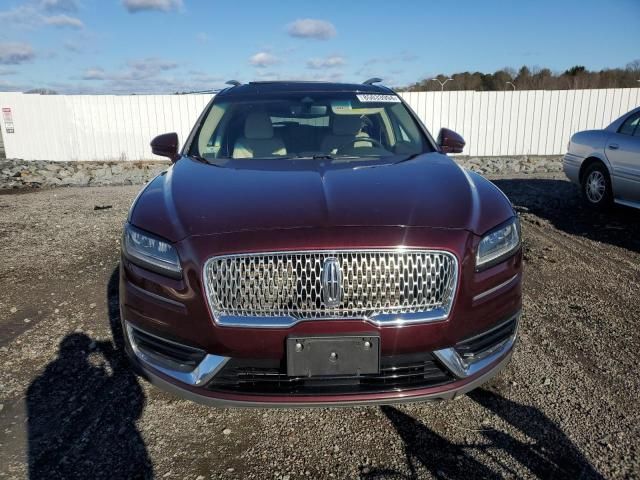 2019 Lincoln Nautilus Reserve