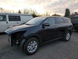 Salvage cars for sale at Portland, OR auction: 2020 KIA Sorento L