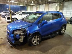 Salvage cars for sale at Woodhaven, MI auction: 2016 Chevrolet Trax 1LT