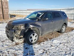 Salvage cars for sale at Rapid City, SD auction: 2017 Ford Explorer Police Interceptor