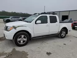 Salvage cars for sale at Apopka, FL auction: 2005 Nissan Frontier Crew Cab LE